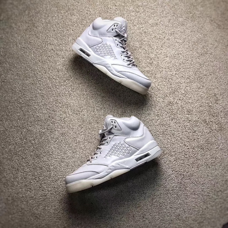 Authentic Air Jordan 5 Premium Pure Platinum